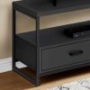 TV Stand Console Media Entertainment Center Storage Drawers For Living Room - Black - Image 9
