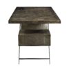 Brancaster - Writing Desk With USB Port - Bronze - Image 2