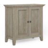 Amherst - Low Storage Cabinet - Distressed Gray - Image 10