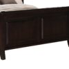 King Bed Transitional - Rich Cappuccino - Image 7