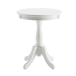 Alger - Accent Table - White