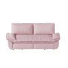 Queen Pull Out Sofa Bed, 3 In 1 Convertible Sleeper Sofa Multifunctional Velvet Loveseat Bed - Pink - Image 13