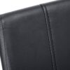 Dining Chair, Side, Upholstered For Dining Room Durable Construction (Set of 2) - Black - Image 6