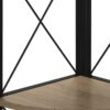 Bookshelf, Bookcase, Etagere, Corner, 4 Tier, Office, Contemporary & Modern - Taupe - Image 6