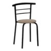 3 Pieces Dining Table Set, Small, Contemporary & Modern - Taupe - Image 3