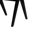 Chandigarh - Arm Dining Chair (Set of 2) With Natural Cane Design / Black - Image 17