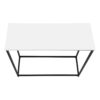 Accent Console Table For Entryway, Contemporary And Modern - White / Black - Image 4