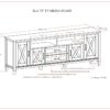Ela - TV Media Stand - Smoky Brown - Image 10
