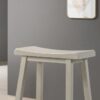 Alonzo - 17.5" Backless Ergonomic Counter Height Stool (Set of 2) - Light Gray - Image 5