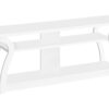TV Stand, Console, Media Entertainment Center, Storage Shelves, Contemporary & Modern - White - Image 2