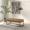 Odessa - Bench - Tan - Image 7