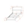 Soluto - Queen Bedroom 5 Piece Set With - Black / Gray - Image 11