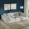 Jasmine - Pit Sectional Sofa - Gray - Image 15