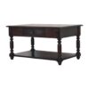 Turned Legs Console Table - Brown - Image 12