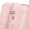 Set 3 Pieces 20" / 24" / 28" Abs Spinner Wheel Luggage, Matching Color, With Combination Lock - Pink - Image 15