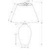 Lighting, Table Lamp, Ceramic, Modern - Black - Image 3