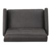 Alma - Contemporary Upholstered Loveseat Recliner - Slate - Image 12