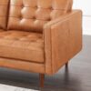 Lucco - Right Facing Sectional - Cognac Tan - Image 5