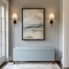 Shandra - Tufted Top Upholstered Storage Bench - Light Blue - Image 8