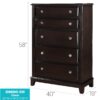 Ashford - Chest - Cappuccino - Image 8
