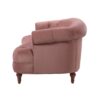 La Rosa - Victorian Chesterfield Tufted Sofa - Ash Rose Pink - Image 4