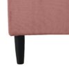 Aspen - Queen Vertical Tufted Headboard Platform Bed Set - Ash Rose Pink - Image 14