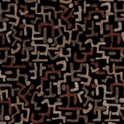 Fenix - Accent Rug - Black / Gold