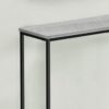 Accent Console Table For Entryway, Contemporary Convenient Design - Gray - Image 7