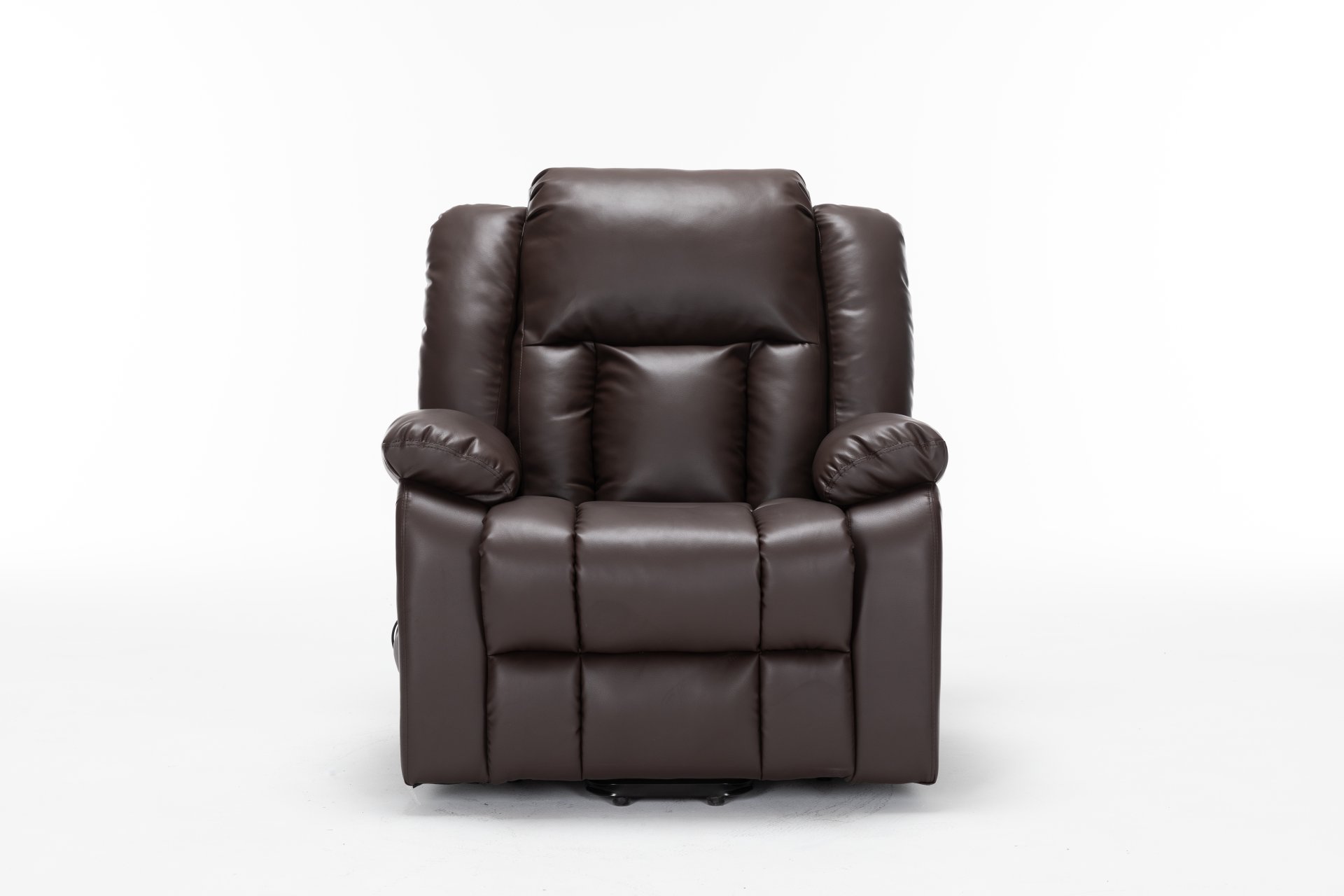 Electric Power Massage Recliner Chair - Dark Brown - Image 22