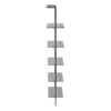 Bookshelf, Bookcase, Etagere, Ladder, 5 Tier, For Office, Contemporary & Modern - Gray - Image 3