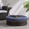 Madras - Ottoman With Ice Bucket - Brown - Image 8