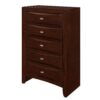 Lucille - Chest With Spacious Drawers - Walnut Brown - Image 5