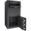 1 72 Cu Ft Keypad Depository Safe - Black - Image 4