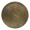 Drum Accent Side Table, Durable Construction, Contemporary & Modern - Gold - Image 6