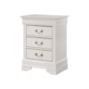 Louis Phillipe - 3 Drawer Nightstand - White - Image 2