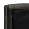 David - King Tufted Wingback Bed - Dark Charcoal Gray - Image 6