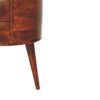 Odyssey - Tripod Bedside Table - Chestnut - Image 7
