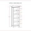 Artisan - 5 Shelf Bookcase - Black - Image 8