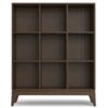 Harper - 9 Cube Storage - Walnut Brown - Image 3