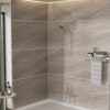 Multi Function Adjustable Hand Shower 7 Function Hand Shower, Wall Mounted - Brushed Nickel - Image 5