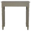 Hand Painted Writing Desk - Gray - Image 6