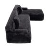 Cloud - Sectional Sofa Upholstered Couch Free Combined Sofa - Black - Image 20
