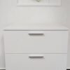 Morgan - 3 Drawer Modular Jumbo Chest In Wood Transformable Storage Solution - White - Image 8