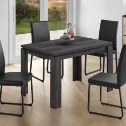 Rectangular Small Dining TableContemporary & Modern - Black