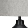 Lighting, Table Lamp, Concrete, Contemporary - Black - Image 4