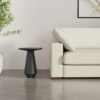 Gloria - Cast Aluminum Side Table - Black - Image 8