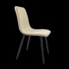 Modern Minimalist Dining Table And Chairs With Metal Legs For 4 - 6 Seats - Wood - Image 10