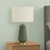 Lighting, Table Lamp, Green Ceramic, Contemporary - Green - Image 7