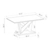 Caroline - Dining Table - Gray - Image 3