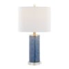 Spyro - Contemporary Table Lamp - Bijou Blue / White / Clear Crystal / Nickel - Image 2